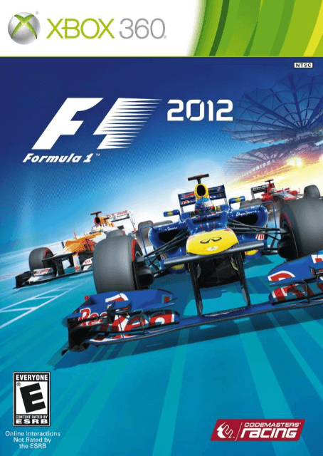 Xbox 360 F1 2012 cover