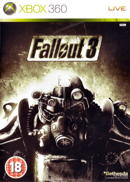 Xbox 360 Fallout 3 kaas