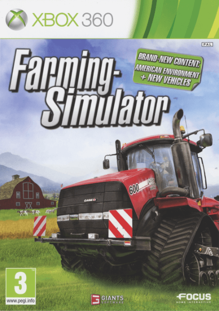 Xbox 360 Farming Simulator cover