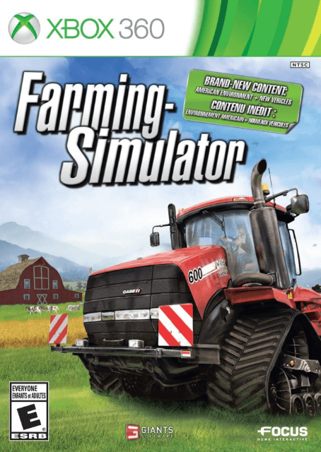 Xbox 360 Farming Simulator обложки