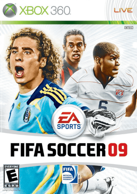 Xbox 360 FIFA Soccer 09 обложки