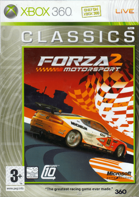 Xbox 360 Forza Motorsport 2 cover