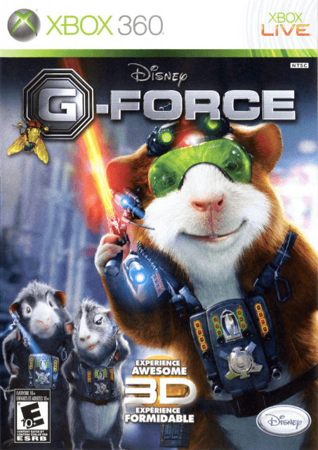 Xbox 360 G-Force kaas