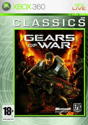 Xbox 360 Gears of War cover