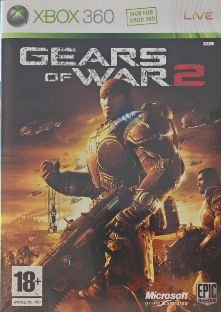 Xbox 360 Gears of War 2 обложки