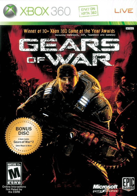 Xbox 360 Gears of War kaas