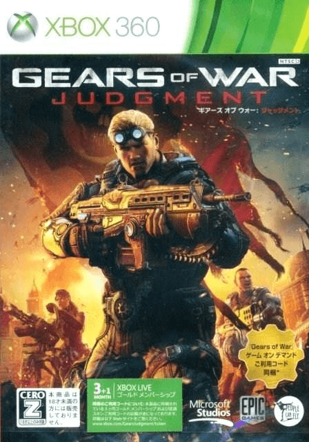 Xbox 360 Gears of War: Judgment cover