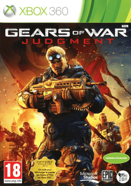 Xbox 360 Gears of War: Judgment обложки