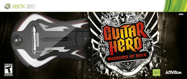 Xbox 360 Guitar Hero: Warriors of Rock kaas