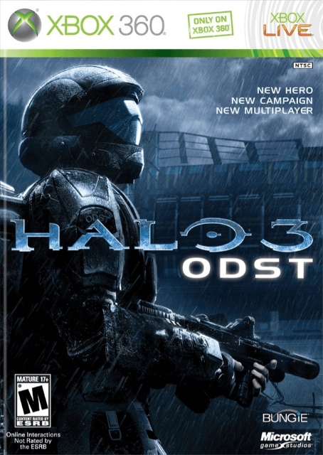 Xbox 360 Halo 3: ODST cover