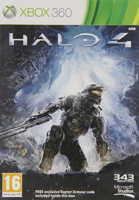 Xbox 360 Halo 4 обложки