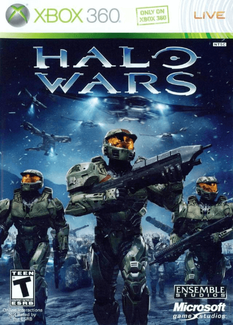 Xbox 360 Halo Wars cover