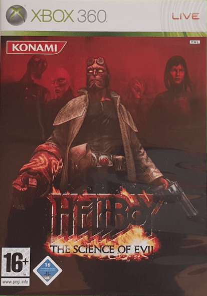 Xbox 360 Hellboy: The Science of Evil обложки