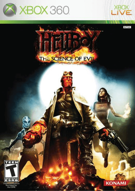 Xbox 360 Hellboy: The Science of Evil cover