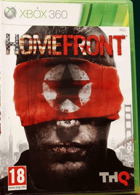 Xbox 360 Homefront cover