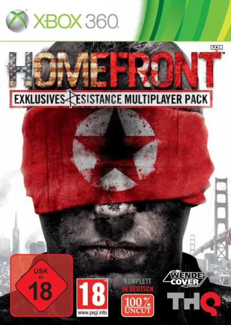 Xbox 360 Homefront обложки