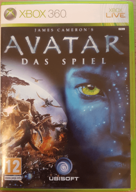 Xbox 360 James Cameron's Avatar: Das Spiel обложки