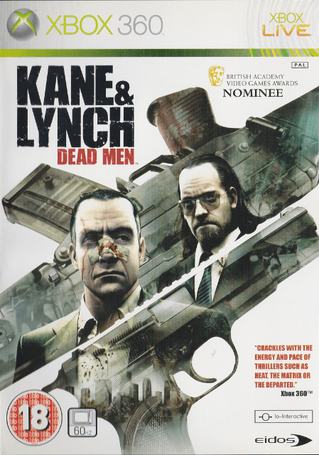 Xbox 360 Kane & Lynch: Dead Men cover
