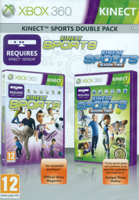 Xbox 360 Kinect Sports: Double Pack cover
