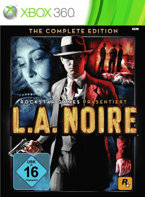Xbox 360 L.A. Noire обложки