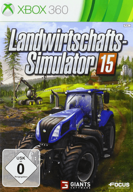 Xbox 360 Landwirtschafts-Simulator 15 cover