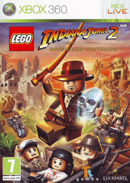 Xbox 360 LEGO Indiana Jones 2: The Adventure Continues cover