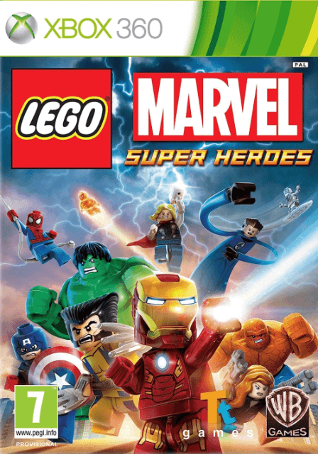 Xbox 360 Lego Marvel Super Heroes kaas