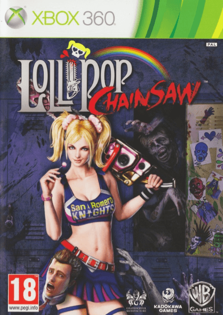 Xbox 360 Lollipop Chainsaw cover