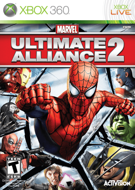 Xbox 360 Marvel: Ultimate Alliance 2 kaas