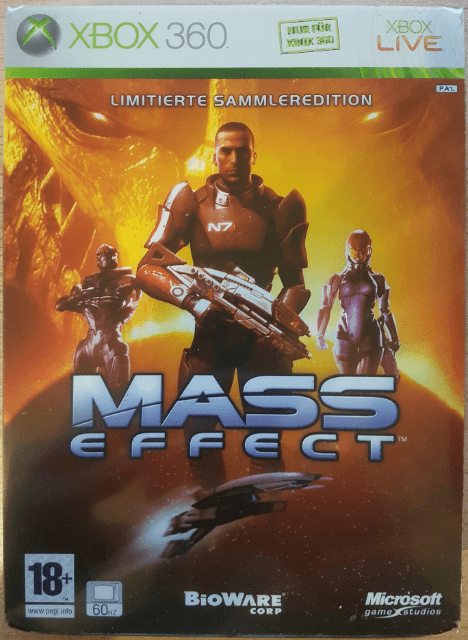 Xbox 360 Mass Effect kaas