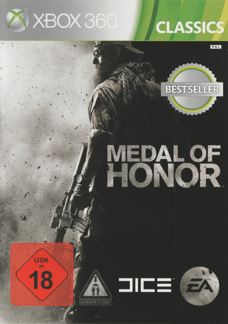 Xbox 360 Medal of Honor cover