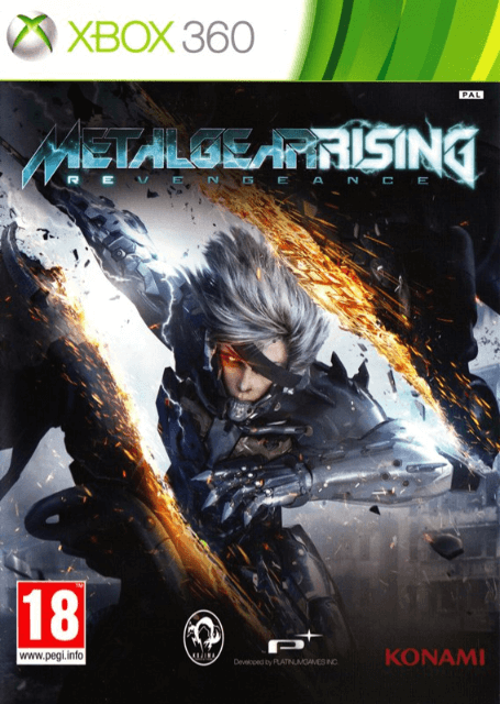 Xbox 360 Metal Gear Rising: Revengeance cover