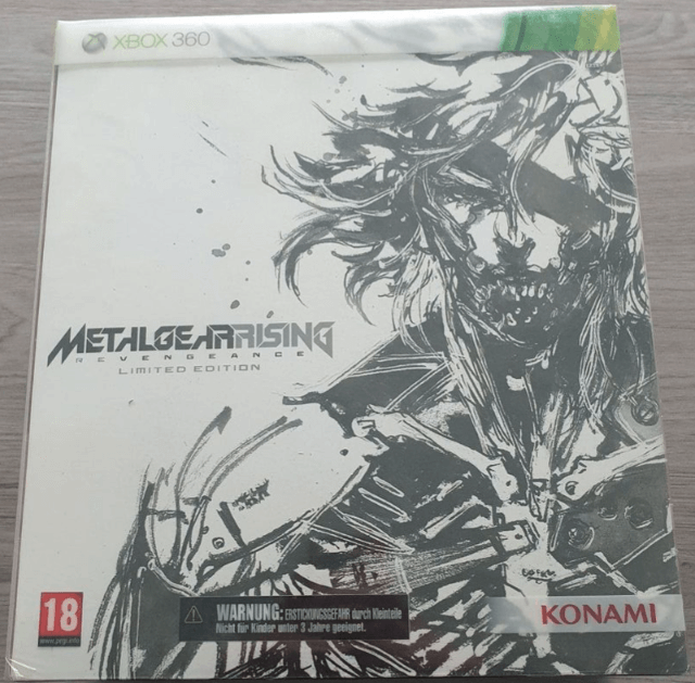 Xbox 360 Metal Gear Rising: Revengeance Limited Edition kaas