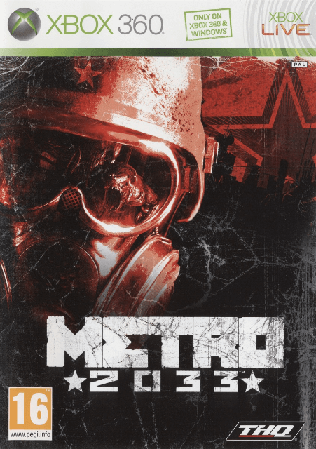 Xbox 360 Metro 2033 kaas