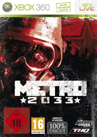 Xbox 360 Metro 2033 kaas
