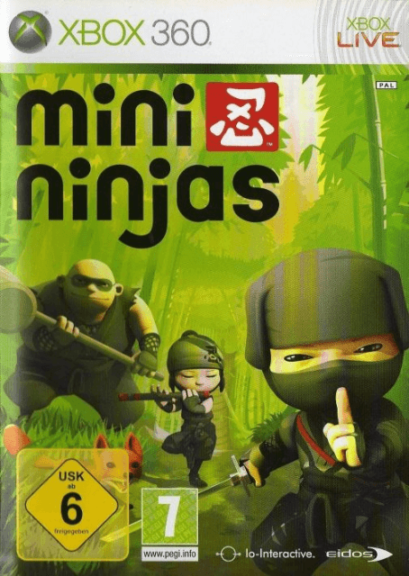 Xbox 360 Mini Ninjas cover