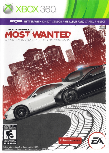 Xbox 360 Need for Speed: Most Wanted - A Criterion Game Limited Edition kaas
