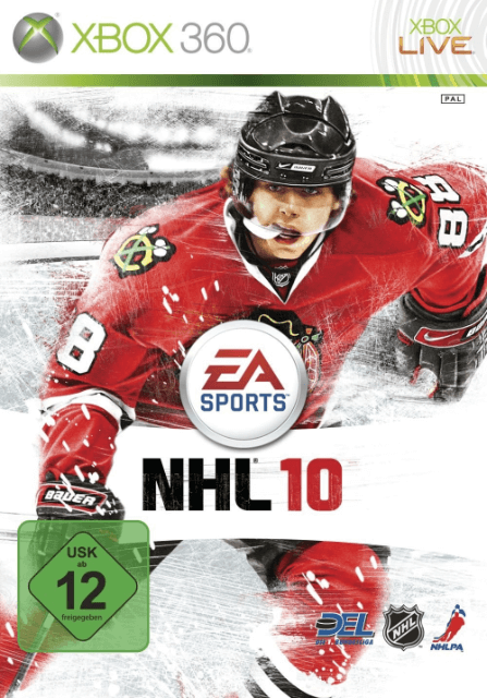Xbox 360 NHL 10 cover