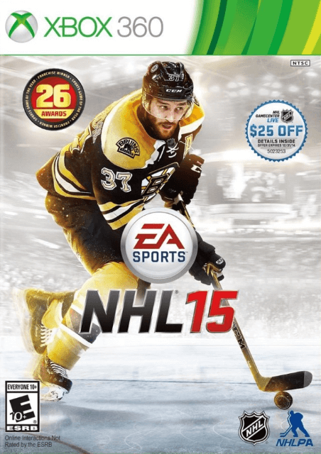 Xbox 360 NHL 15 cover