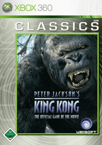 Xbox 360 Peter Jackson's King Kong: The Official Game of the Movie обложки