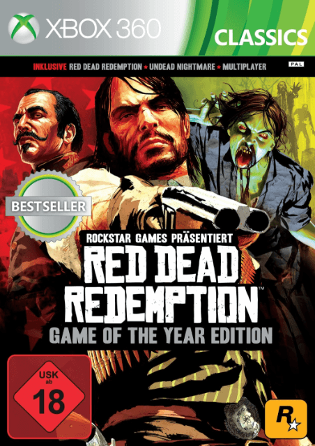 Xbox 360 Red Dead Redemption cover