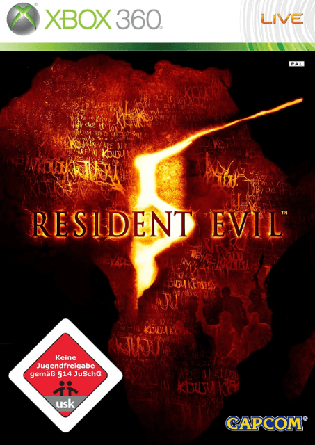 Xbox 360 Resident Evil 5 обложки