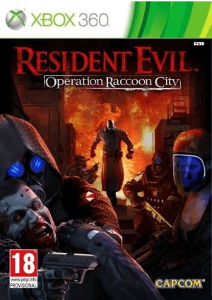 Xbox 360 Resident Evil: Operation Raccoon City обложки
