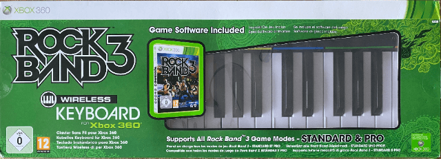 Xbox 360 Rock Band 3 kaas