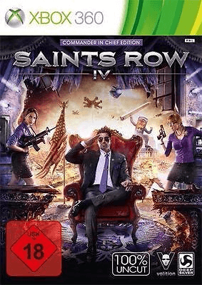 Xbox 360 Saints Row IV cover