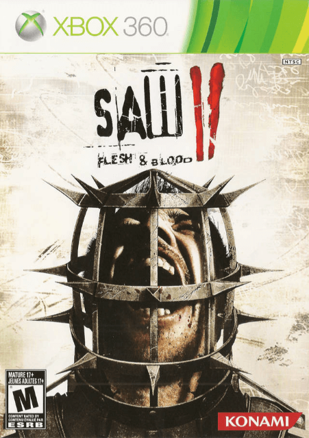 Xbox 360 Saw II: Flesh & Blood обложки