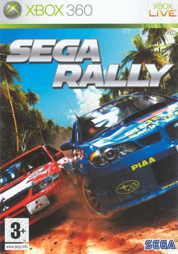 Xbox 360 Sega Rally kaas