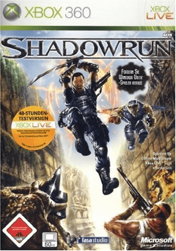 Xbox 360 Shadowrun обложки
