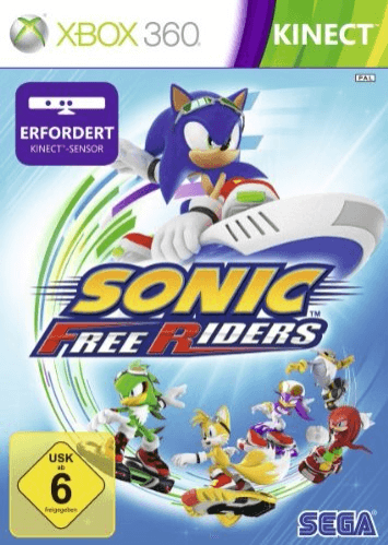 Xbox 360 Sonic Free Riders обложки