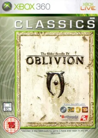 Xbox 360 The Elder Scrolls IV: Oblivion kaas